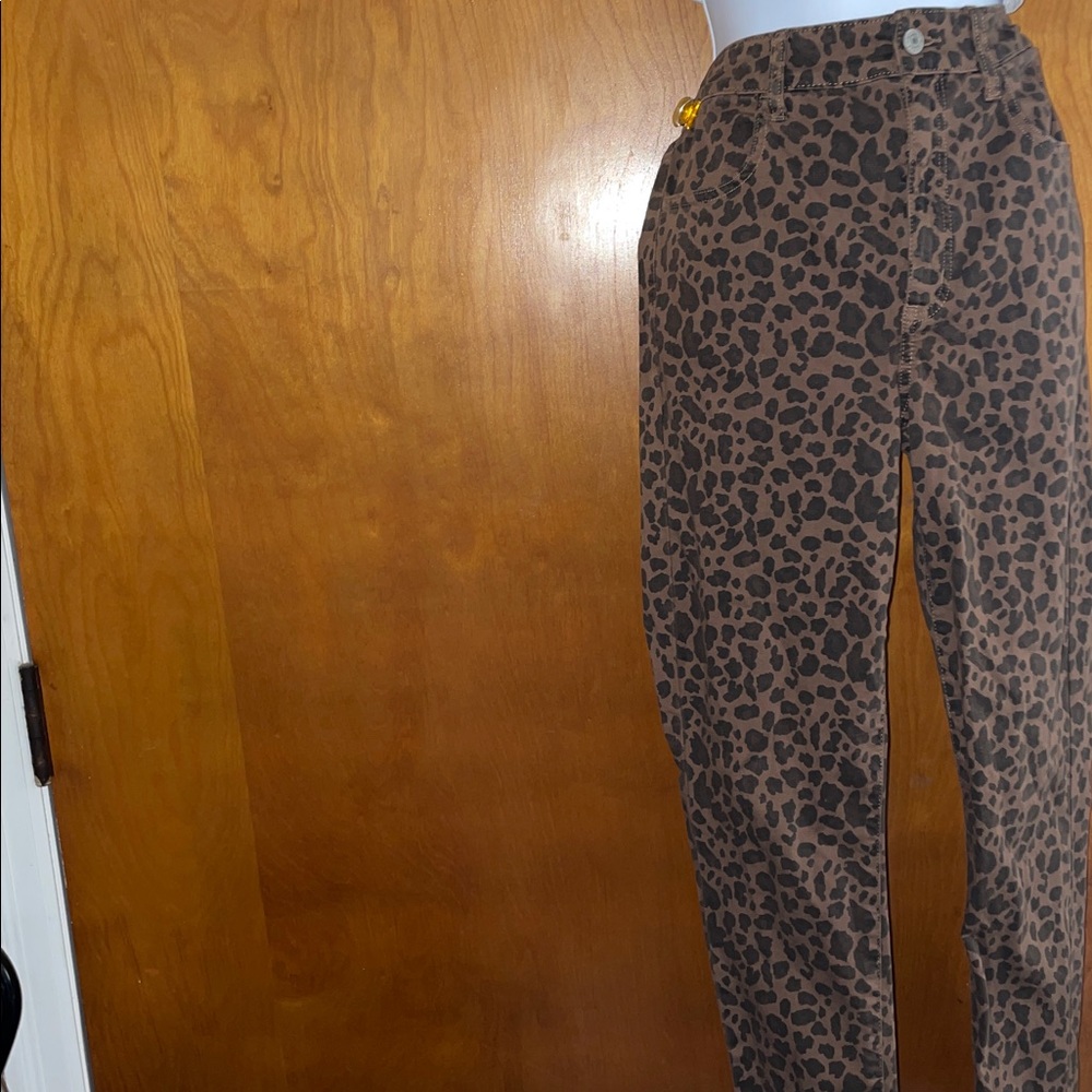 American Eagle Outfitters Cheetah Skinny Jeans 🦅🐆 - Picture 10 of 17